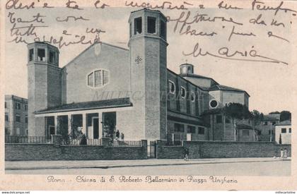 ROMA - Chiesa di S. Roberto Bellarmino, Piazza Ungheria, Prestito Nazionale 1936