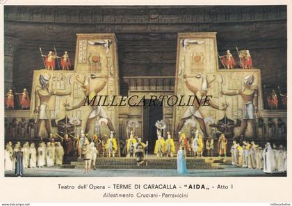 ROMA: Terme di Caracalla - Teatro dell'Opera "Aida"- atto I