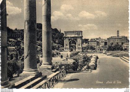 POSTAL    ROMA  -ITALIA  - ARCO DI TITO