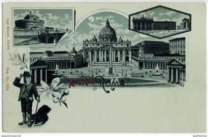 Ricordo di Roma - Non viaggiata - (vedi descrizione)