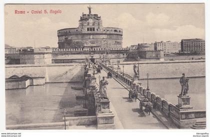 Castel Sant'Angelo postcard unused b170525