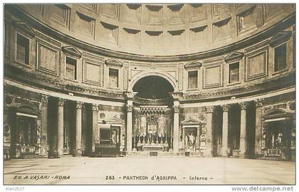 ROMA - Pantheon d'Argippa - Interno (Ed. A. Vasari, Roma, n° 283)