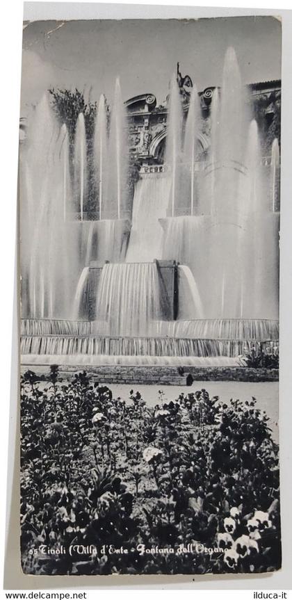 69040 Cartolina fuori formato - Roma - Tivoli - Villa d'Este - VG 1961