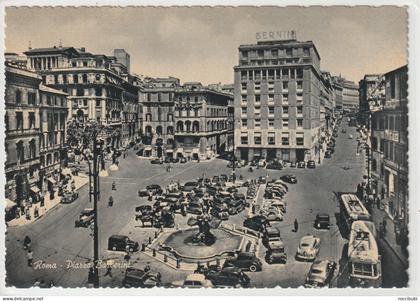 AK Italien, Roma, Barberini Platz, Lazio