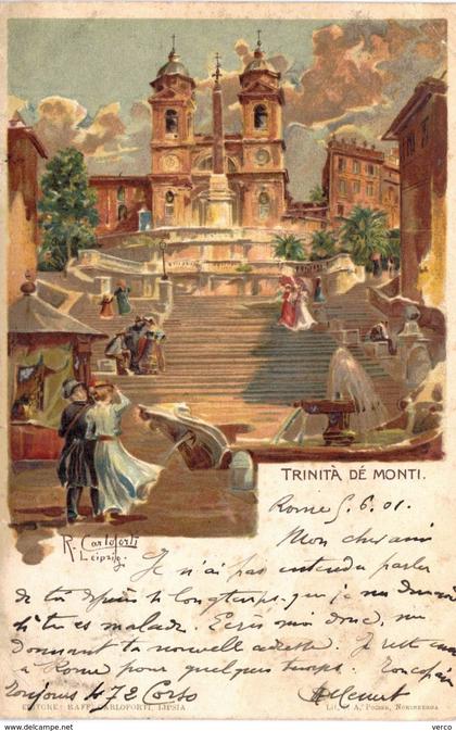 Carte postale ancienne de ROME