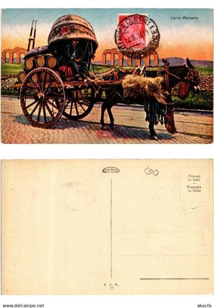 CPA ROMA Carro Romano ITALY (551347)