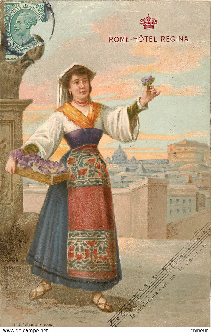 ITALIE  ROME HOTEL REGINA