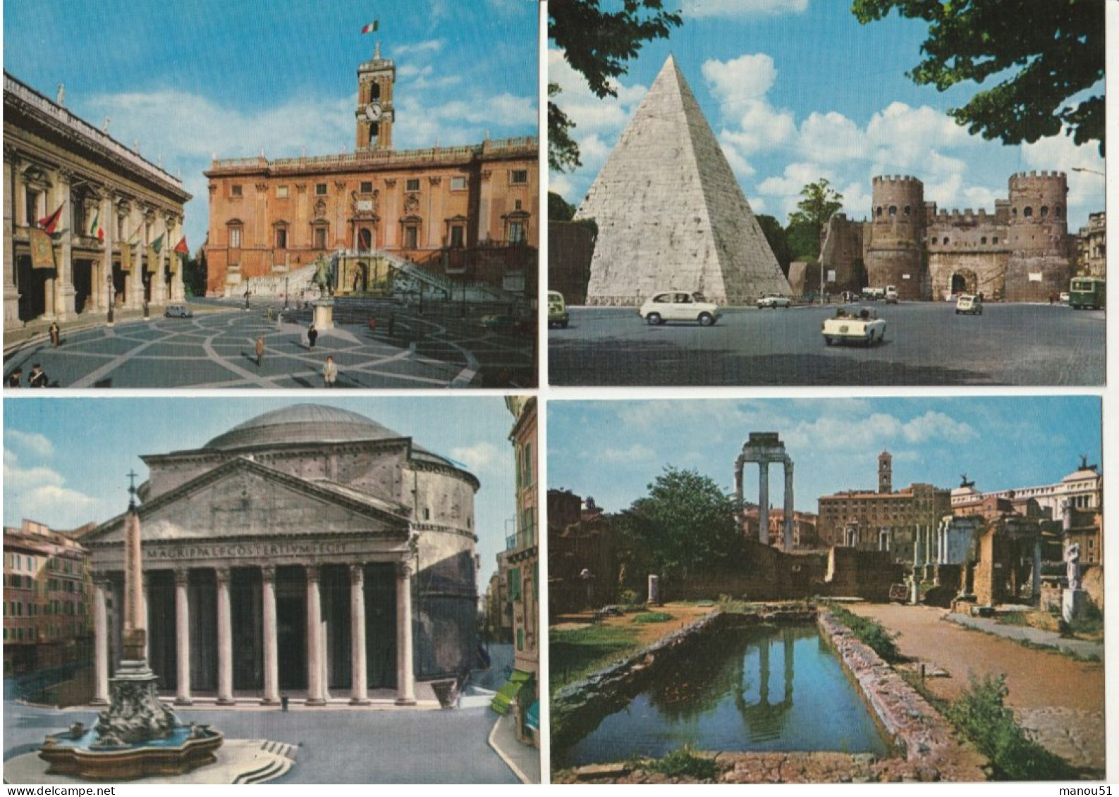 Italie - ROME - Lot de 33 CP