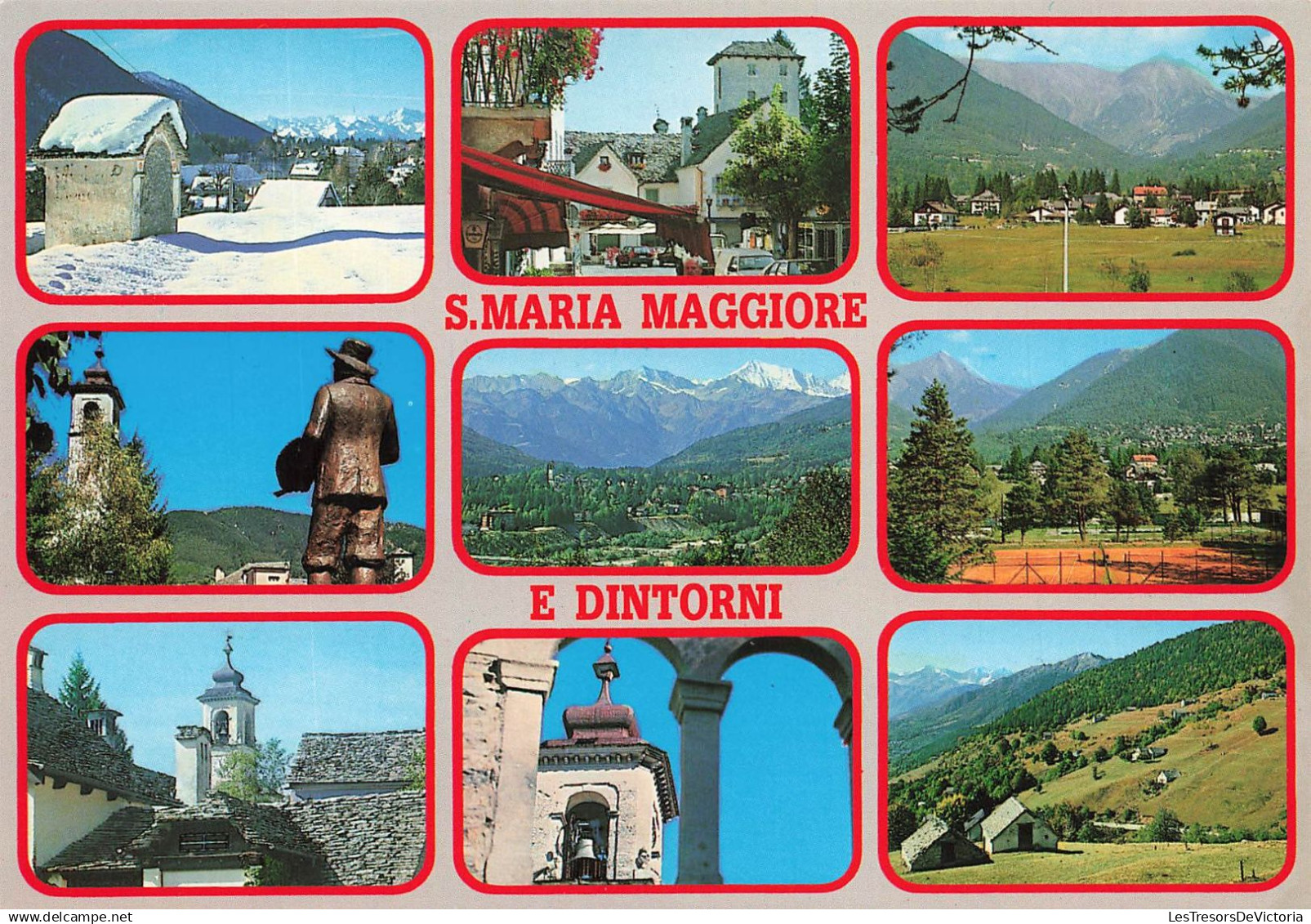 ITALIE - S Maria Maggiore - E Dintorni - multi-vues - Carte Postale