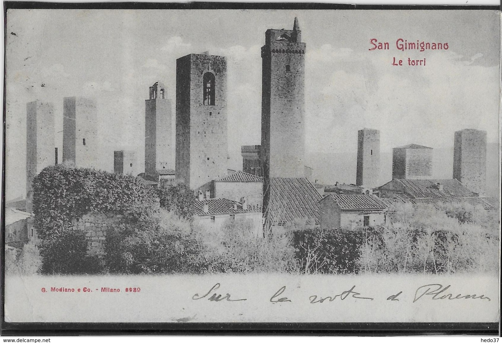 Italie - San Gimignano - Le Torri