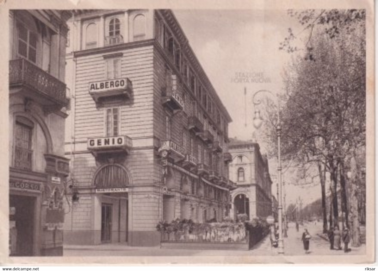 ITALIE(TORINO) ALBERGO GENIO