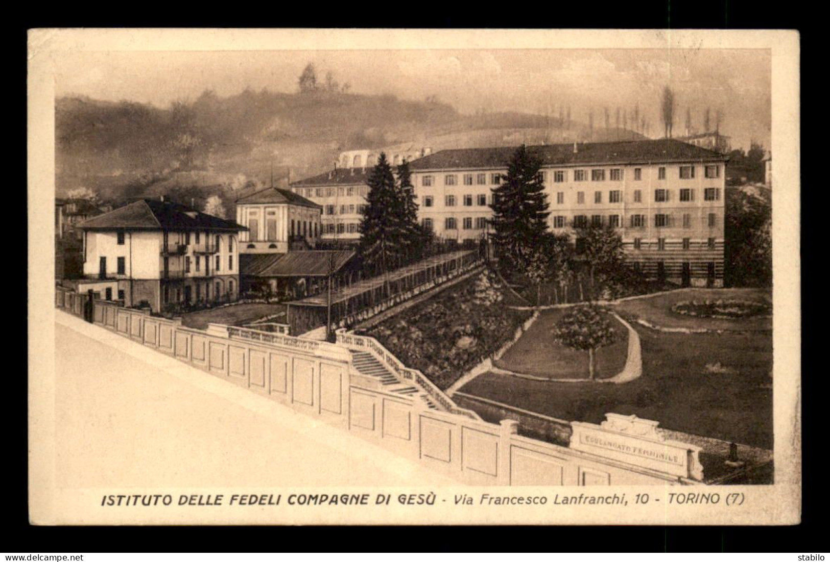 ITALIE - TORINO - ISTITUTO DELLE FEDELI COMPAGNE DI GESU