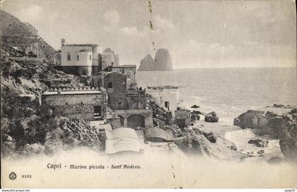 CPA Capri Marina Piccola Sant Andrea