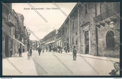 Agrigento Canicattì cartolina MV6503