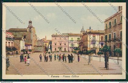 Agrigento Favara cartolina QQ0084