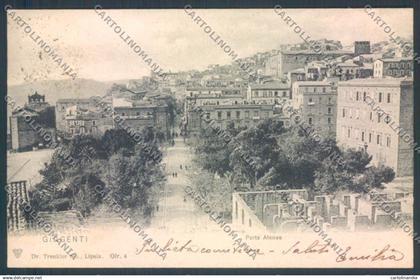 Agrigento Girgenti cartolina ZG0034