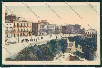 Agrigento Sciacca cartolina QQ0058