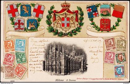 1889. MILANO. MILANO 24 9 89. - JF125714