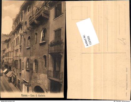 722502 Verona Casa di Giulietta Verona Provincia di Verona