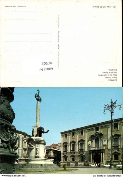 757022 Catania Piazze duomo