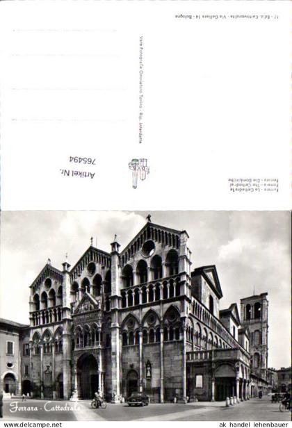 765494 Ferrara Cattedrale Provinz Ferrara Italy