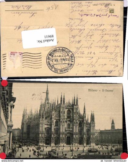 89611,Milan Milano Duomo 1910