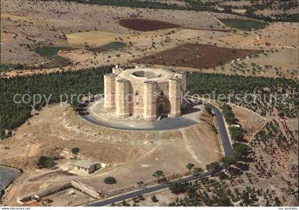 Andria Castel del Monte Bergschloss Fliegeraufnahme