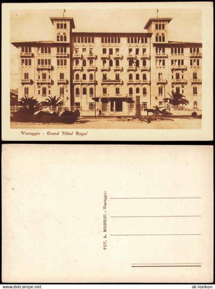 Cartolina Viareggio Viareggio Grand Hôtel Royal 1920