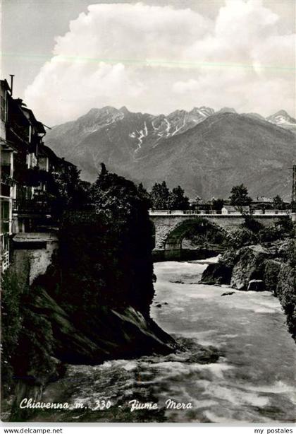 Chiavenna Lombardia IT Fiume Mera