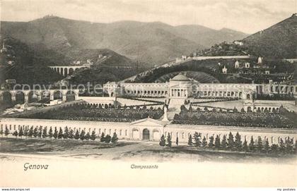 Genova Genua Liguria Camposanto