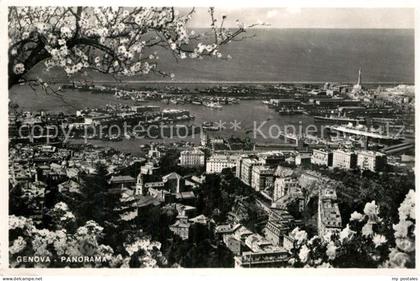 Genova Genua Liguria Panorama