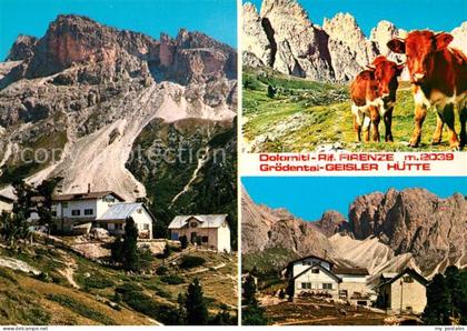 Groeden Tirol Groedental Geisler Huette Dolomiten