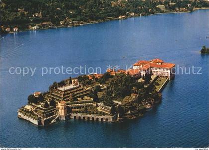Isola Bella Lago Maggiore Fliegeraufnahme Lago Maggiore