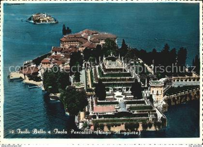 Isola Bella Lago Maggiore Isola Pescatori Lago Maggiore Vista aerea