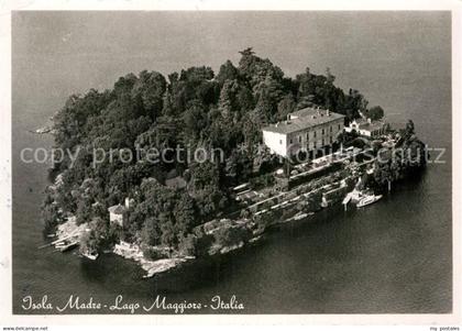 Isola Madre Lago Maggiore Giardino Botanico Lago Maggiore veduta aerea