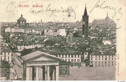 MILANO Mailand IT Panorama
