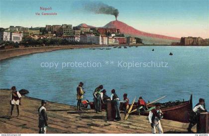 NAPOLI Neapel Naples IT Via Caracciolo