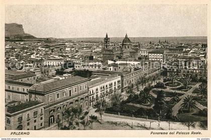 Palermo Sicilia Panorama Palazzo Reale