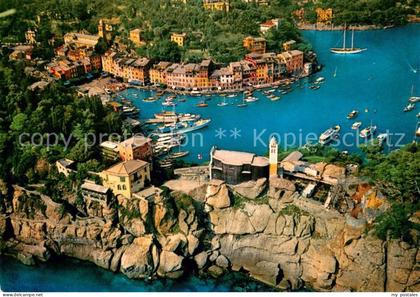 Portofino Liguria Fliegeraufnahme