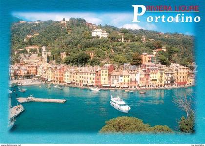 Portofino Liguria Fliegeraufnahme