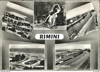 Rimini Piazza Tripoli Francesca da Rimini