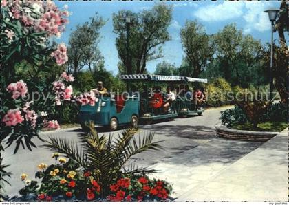 Sirmione Lago di Garda Kleiner Zug der Grotten