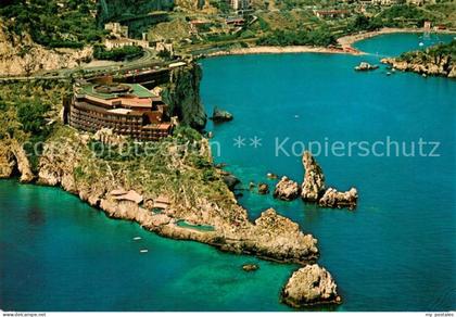 Taormina Sicilia Fliegeraufnahme
