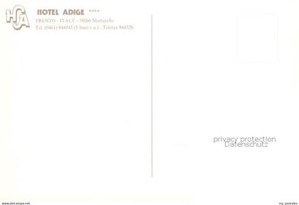 Trento Trient Trentino-Alto Adige IT Hotel Adige Speisesaal Konferenzraum