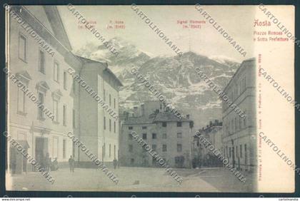 Aosta città cartolina MQ3811