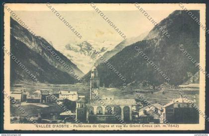 Aosta Cogne cartolina ZQ4573