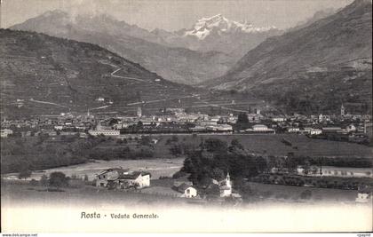 CPA Aosta Veduta Generale