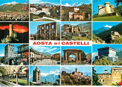 CPM Aosta et les chateaux