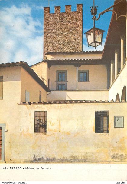 CPM Arezzo Maison de Petrarca
