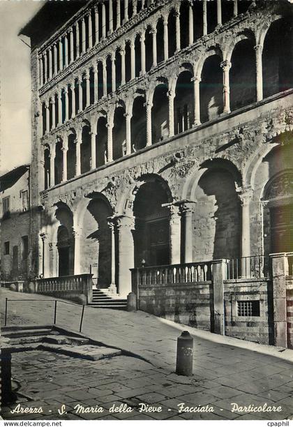 CPM Arezzo S.Maria della Pieve Facciata